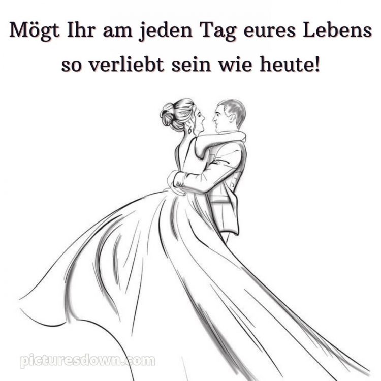 Hochzeit glückwünsche bild Frischvermählte kostenlos