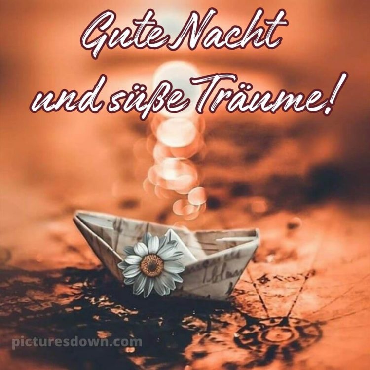 Ich wünsche dir eine gute nacht bild Boot kostenlos