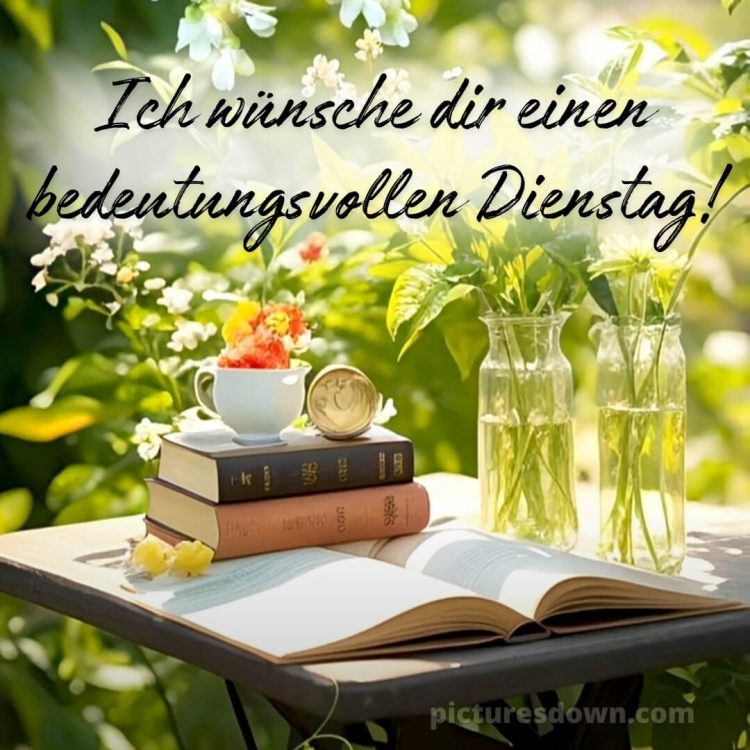 Ich wünsche dir einen schönen dienstag bild Bücher kostenlos
