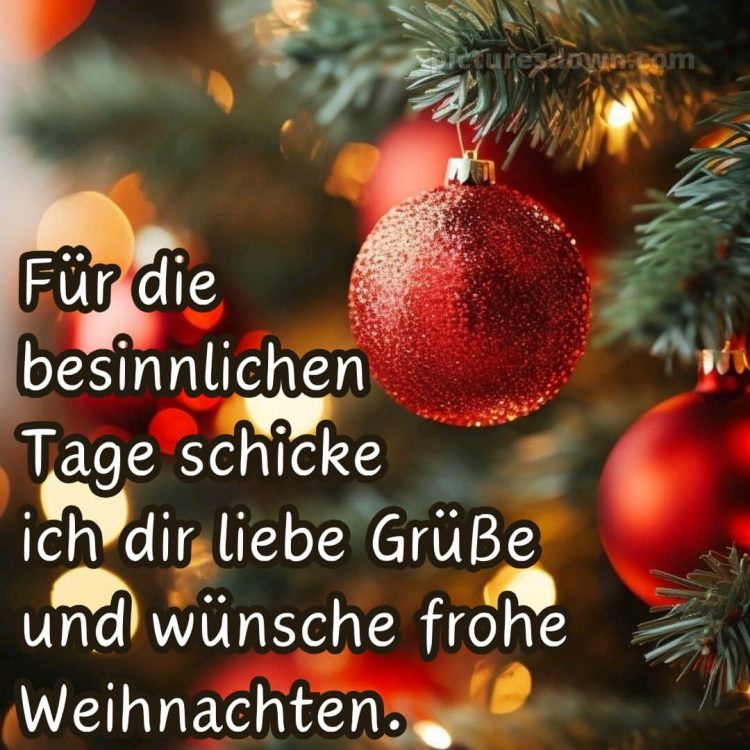 Ich wünsche dir frohe Weihnachten bild Weihnachtsbaum kostenlos