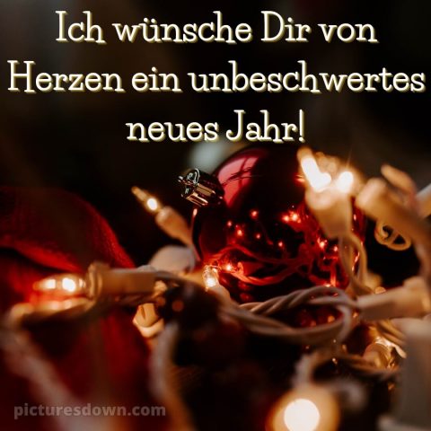 Ich wünsche dir für das neue Jahr bild Girlande kostenlos