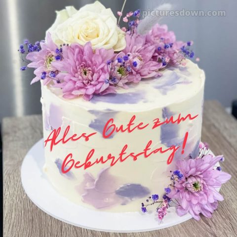 Ich wünsche dir von herzen alles gute zum geburtstag bild Geburtstagskuchen kostenlos