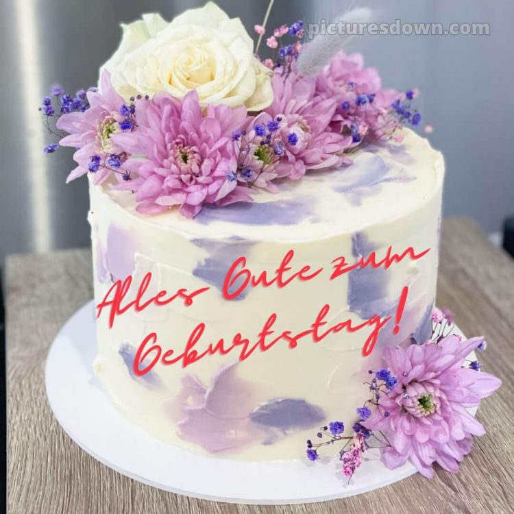 Ich wünsche dir von herzen alles gute zum geburtstag bild Geburtstagskuchen kostenlos