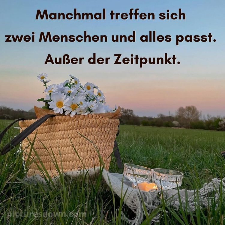 Ich wünsche dir Zeit bild Gras kostenlos