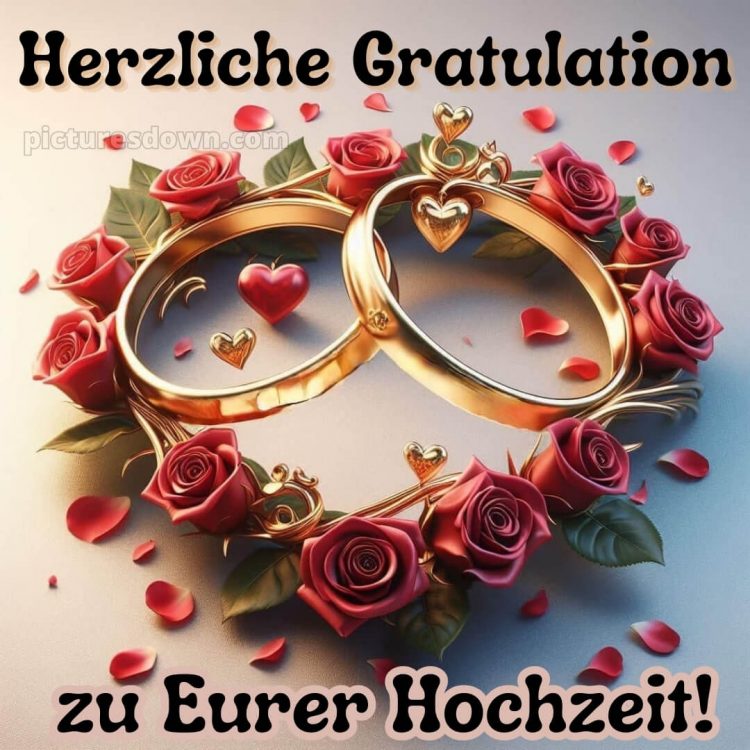 Kurze glückwünsche zur hochzeit kostenlos bild Rosen kostenlos