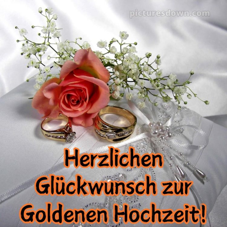 Moderne glückwünsche zur goldenen hochzeit bild Ringe kostenlos