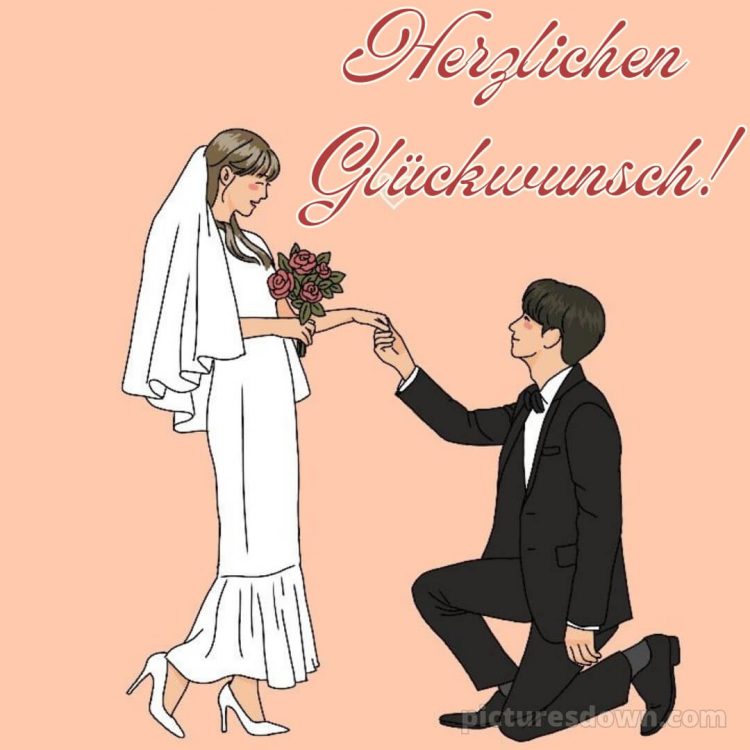 Originelle glückwünsche zur hochzeit bild Neuvermählte kostenlos