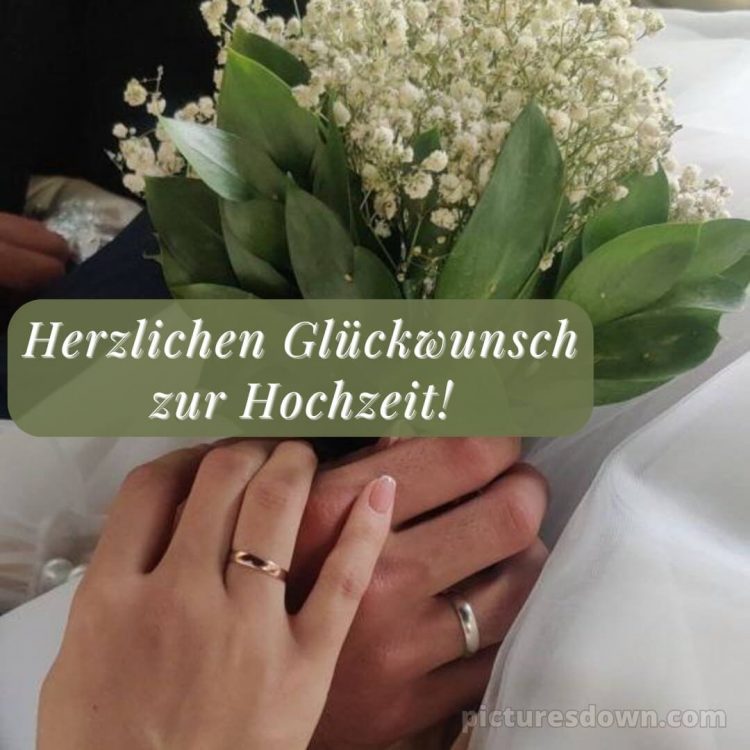 Originelle glückwünsche zur hochzeit bild Hochzeitsbouquet kostenlos