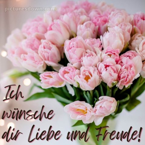 Was ich dir wünsche bild Blumenstrauß kostenlos