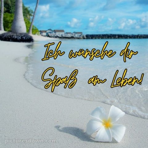 Was ich dir wünsche bild Strand kostenlos