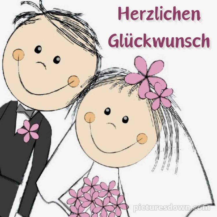 Witzig originelle glückwünsche zur hochzeit bild Frischvermählte kostenlos