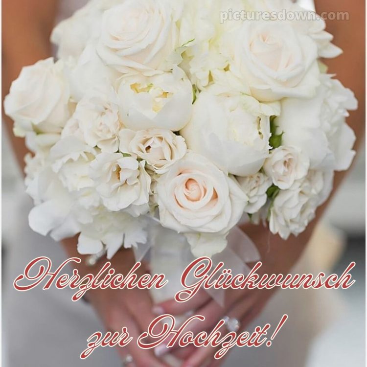 Brautpaar originelle glückwünsche zur hochzeit bild Brautstrauß kostenlos