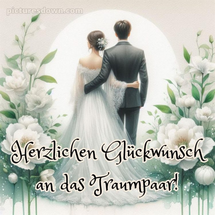 Emotionale glückwünsche zur hochzeit bild Frischvermählte kostenlos