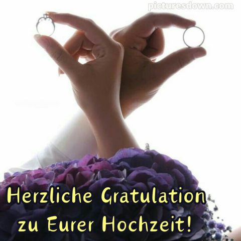 Glückwünsche hochzeit bild Hände kostenlos