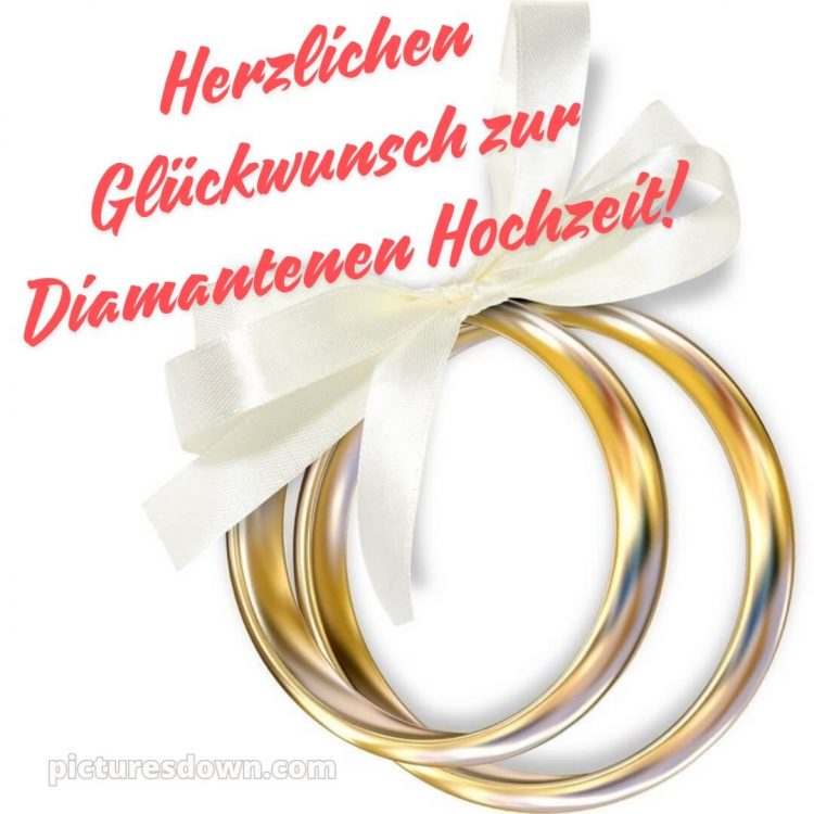 Glückwünsche zur diamantenen hochzeit zum ausdrucken kostenlos bild Bogen kostenlos