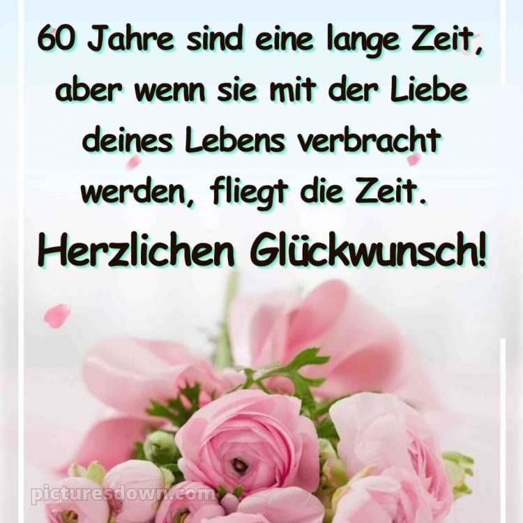 Glückwünsche zur diamantenen hochzeit zum ausdrucken kostenlos bild Karte kostenlos