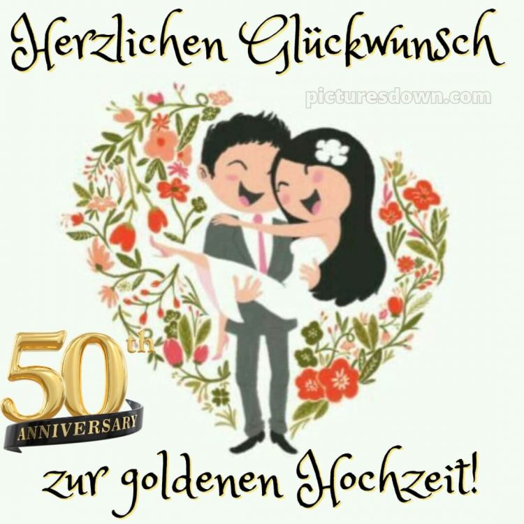 Glückwünsche zur goldenen hochzeit lustig bild Lächeln kostenlos