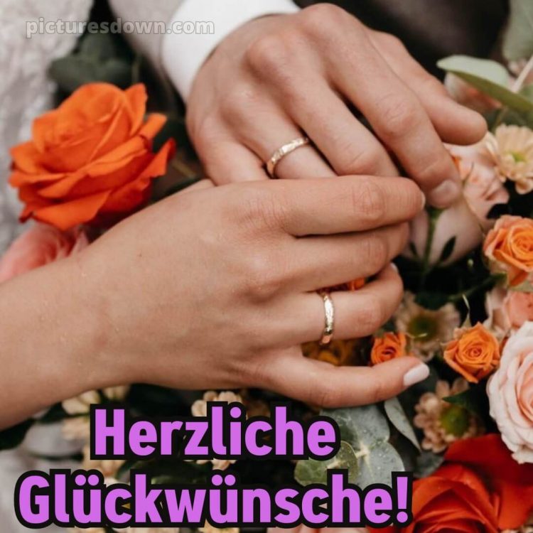 Glückwünsche zur hochzeit bilder bild zwei Hände kostenlos