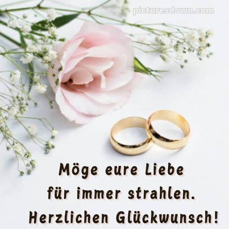 Glückwünsche zur hochzeit kostenlos bild Blume kostenlos