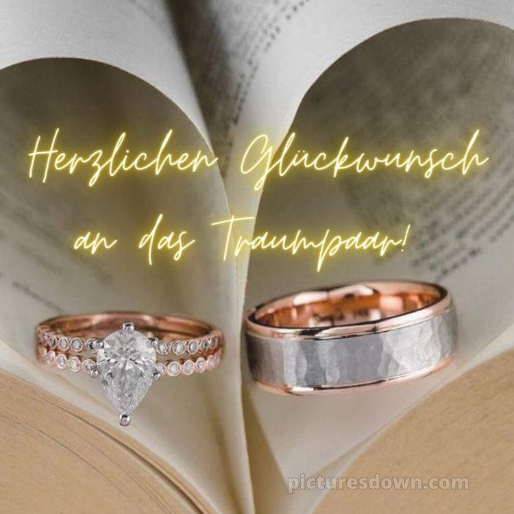 Glückwünsche zur hochzeit kurz bild Buch kostenlos