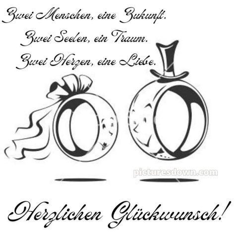 Glückwünsche zur hochzeit lustig bild Ringe kostenlos