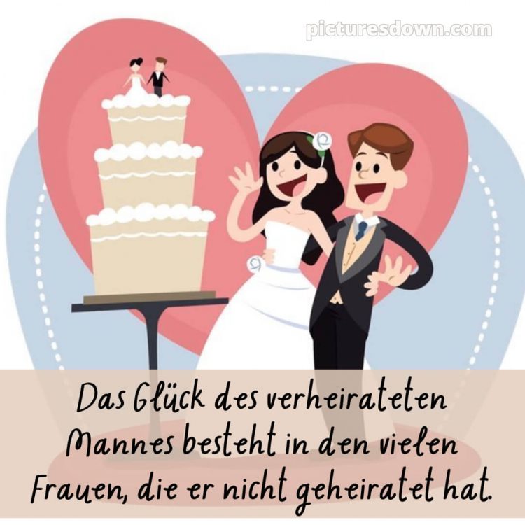 Glückwünsche zur hochzeit lustig bild Hochzeitstorte kostenlos