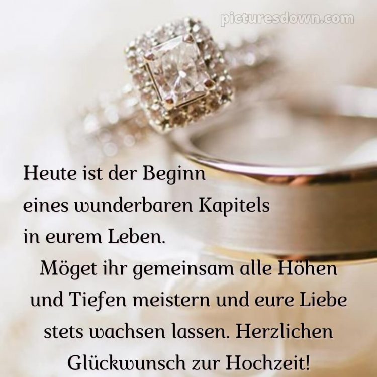 Glückwünsche zur hochzeit sohn und schwiegertochter bild Edelstein kostenlos