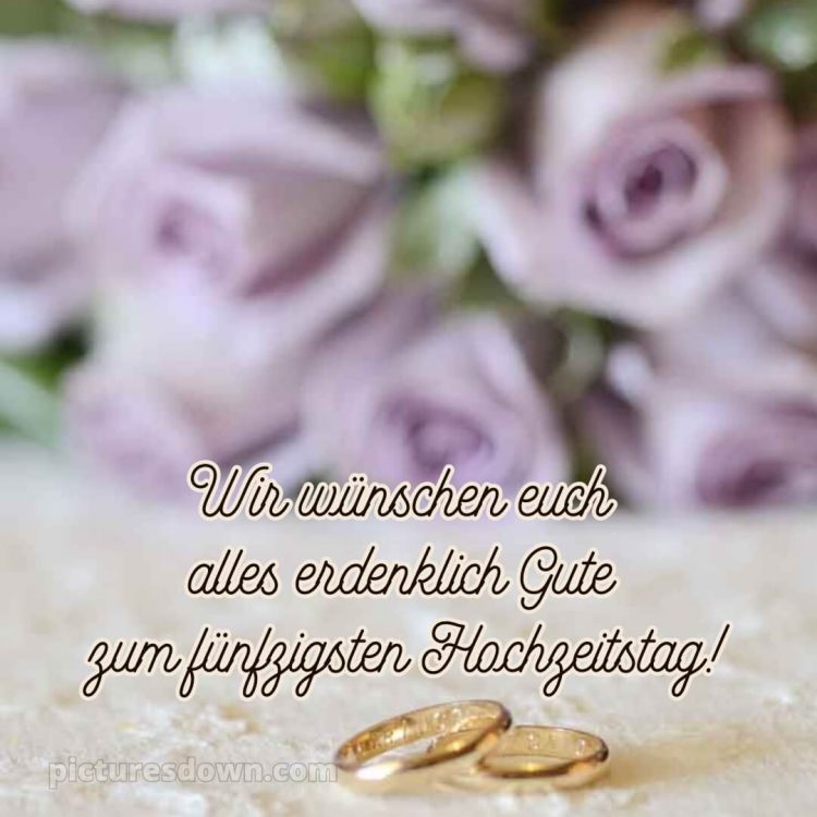 Goldene hochzeit glückwünsche kurz bild Eheringe kostenlos