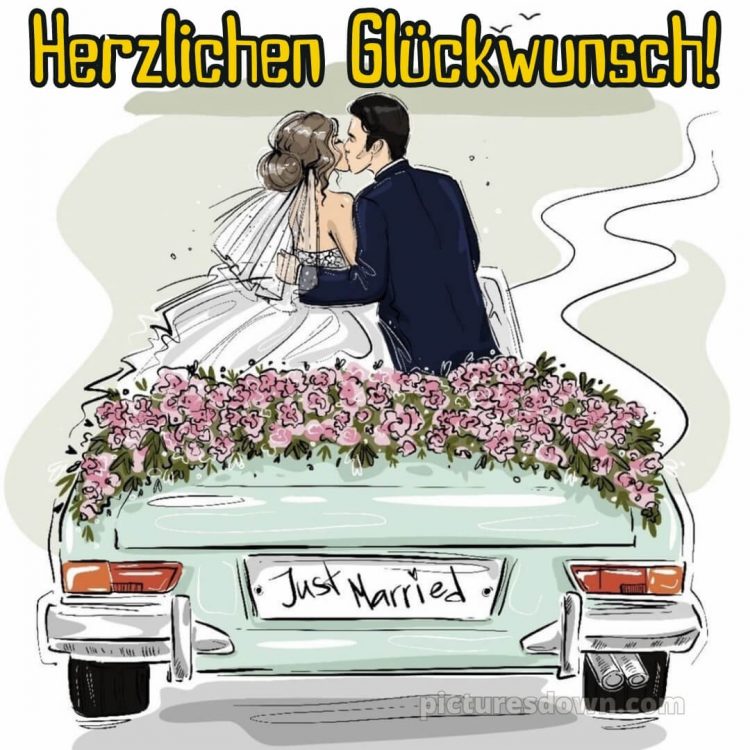 Hochzeitskarte originelle glückwünsche zur hochzeit bild Auto kostenlos