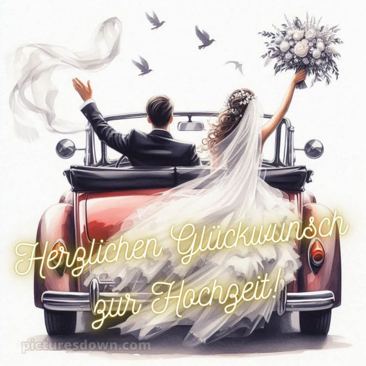 Modern glückwünsche zur hochzeit bilder bild Auto kostenlos