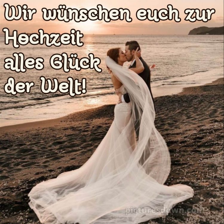 Persönlich glückwünsche zur hochzeit bild Meer kostenlos