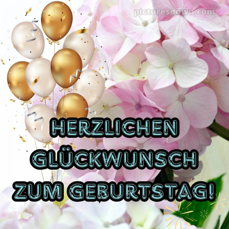 Geburtstagsbilder whatsapp glückwünsche zum geburtstag bild Luftballons kostenlos