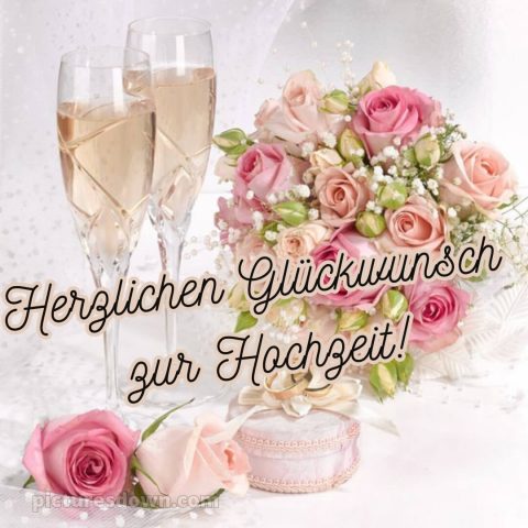 Glückwünsche zur hochzeit für tochter und schwiegersohn bild Gläser kostenlos
