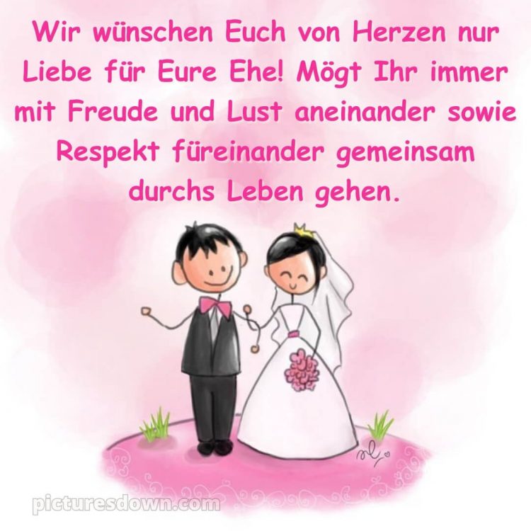 Glückwünsche zur hochzeit nach langer beziehung lustig bild Hochzeitspaar kostenlos