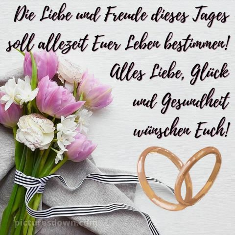 Glückwünsche zur hochzeit whatsapp bild Goldringe kostenlos