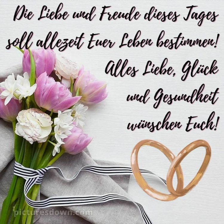 Glückwünsche zur hochzeit whatsapp bild Goldringe kostenlos