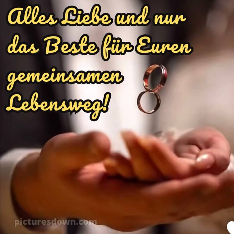 Glückwünsche zur hochzeit whatsapp bild Hände kostenlos