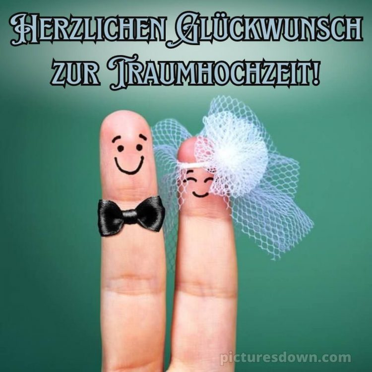 Gratulation witzig originelle glückwünsche zur hochzeit bild Braut und Bräutigam kostenlos