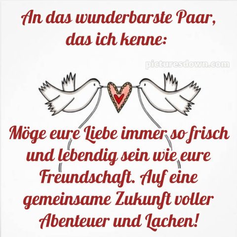 Gratulation witzig originelle glückwünsche zur hochzeit bild Vögel kostenlos