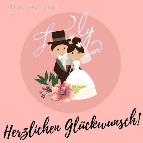 Lustige glückwünsche zur hochzeit bild Frischvermählte kostenlos