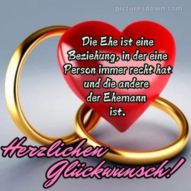 Lustige glückwünsche zur hochzeit bild Ringe kostenlos