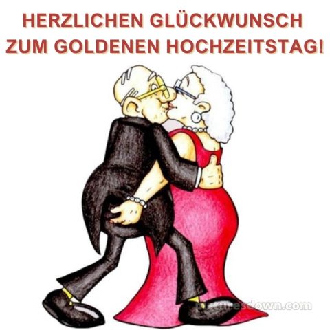 Originell glückwünsche zur goldenen hochzeit lustig bild Ehepaar kostenlos