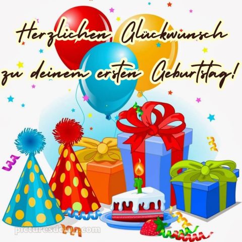 Whatsapp glückwünsche zum 1. geburtstag bild Geschenke kostenlos