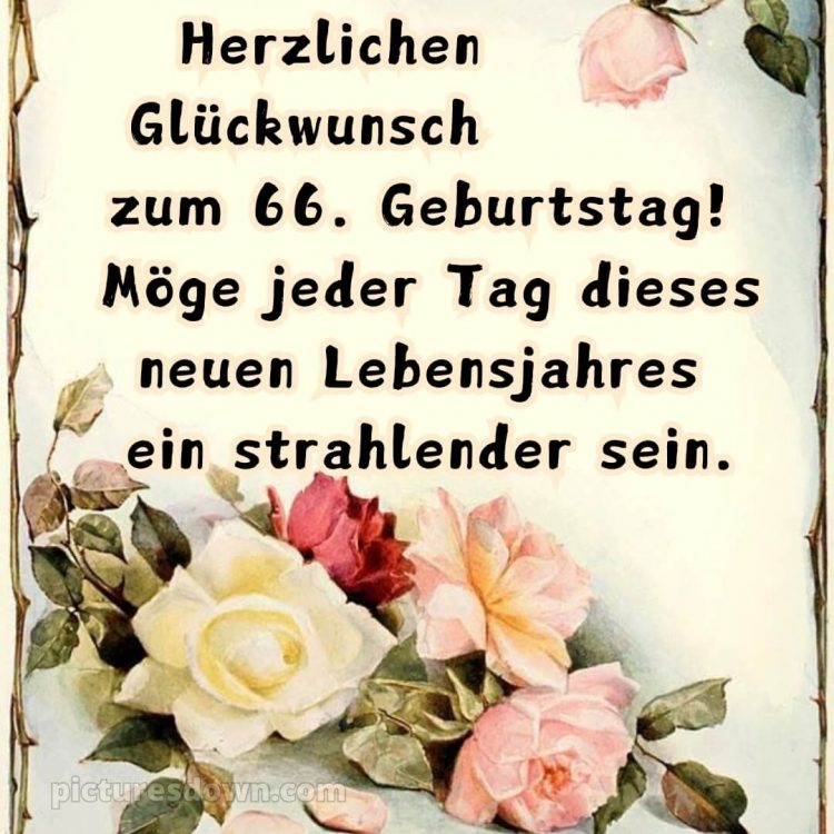 Whatsapp glückwünsche zum 66. geburtstag bild Zeichnung kostenlos