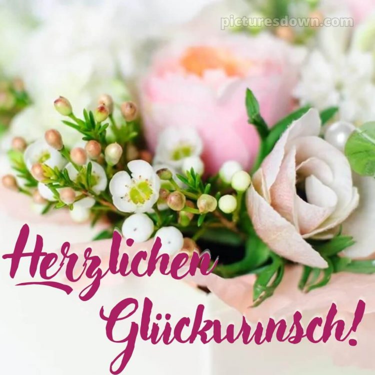 Whatsapp glückwünsche zum geburtstag bild Blumen kostenlos