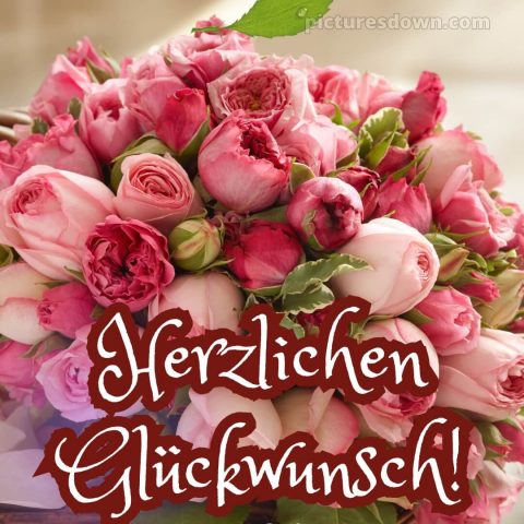 Whatsapp glückwünsche zum geburtstag bild Bouquet kostenlos