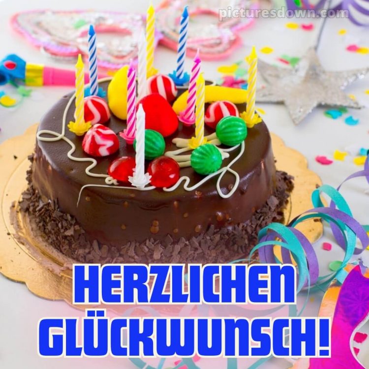 Whatsapp glückwünsche zum geburtstag bild Kuchen kostenlos