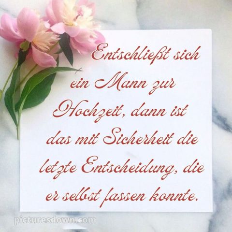 Zitate witzig originelle glückwünsche zur hochzeit bild Karte kostenlos