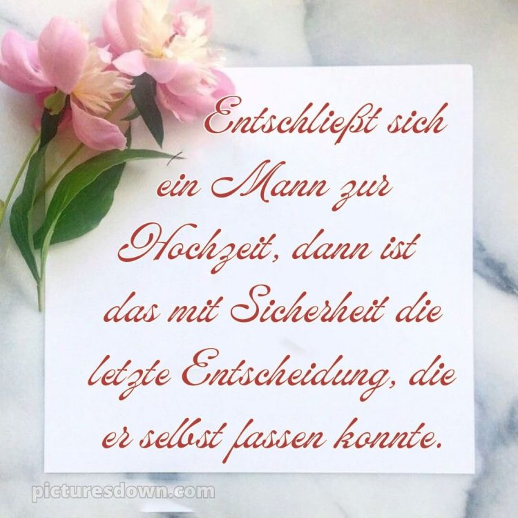Zitate witzig originelle glückwünsche zur hochzeit bild Karte kostenlos