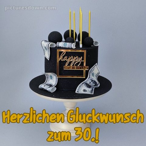 Glückwünsche zum 30. geburtstag whatsapp bild Kerzen kostenlos
